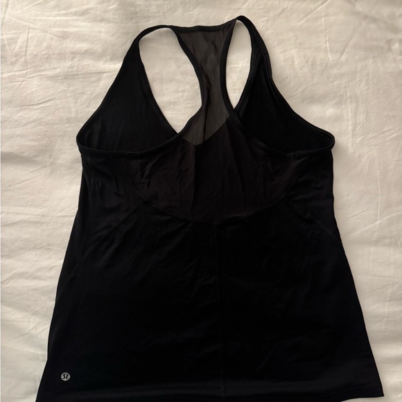 Black Lululemon Racerback Tank Top - Picture 2 of 2